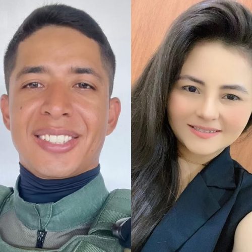 Policial militar e enfermeira morrem em acidente entre moto e carreta em Quixeramobim, no Ceará