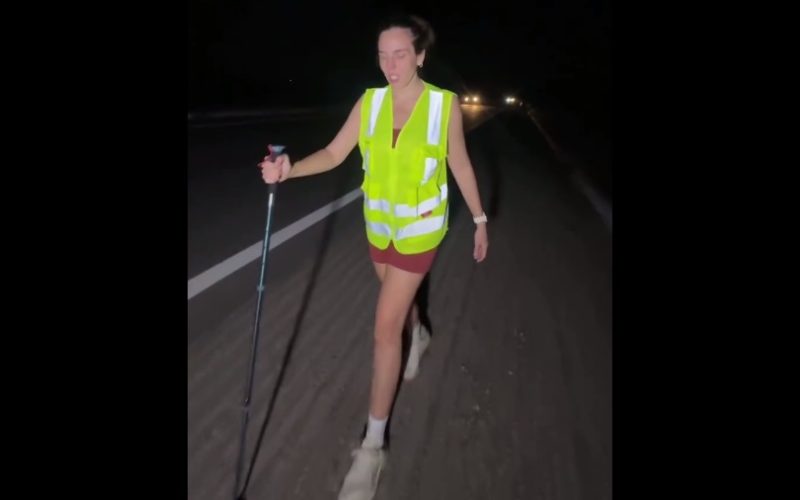 Vice-governadora do Ceará, Jade Romero, completa romaria de 100 km de Fortaleza a Canindé