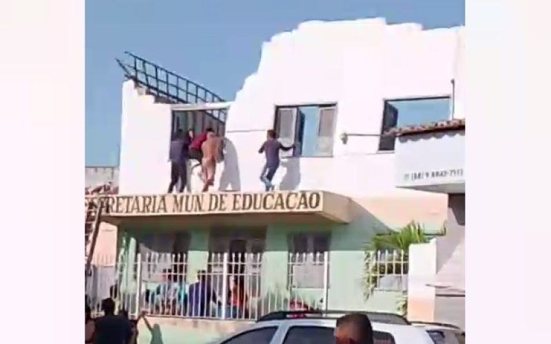 Desabamento na Secretaria de Educação de Chaval/CE deixou 31 pessoas feridas