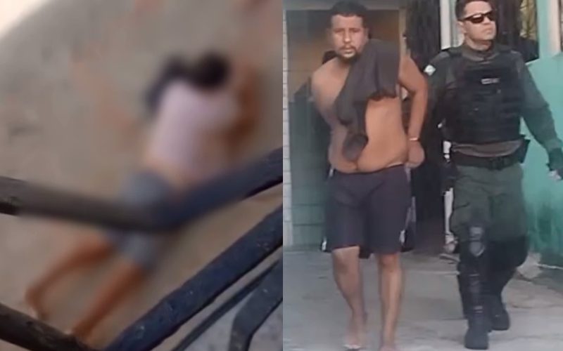 Homem empurra a própria mãe da janela do primeiro andar em Fortaleza