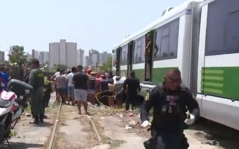 Metrofor registra 12 acidentes entre veículos e trens no primeiro semestre de 2025, no Ceará