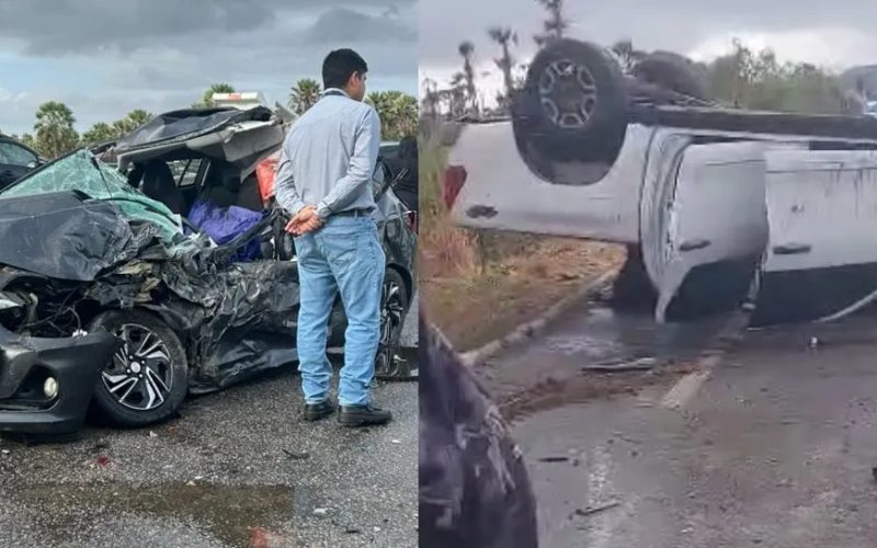 Homem morre em acidente com capotamento em rodovia em Caucaia, no Ceará