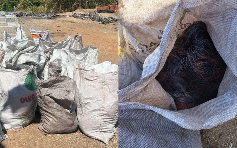 Oito homens são presos com duas toneladas de fios de cobre em Maracanaú, no Ceará