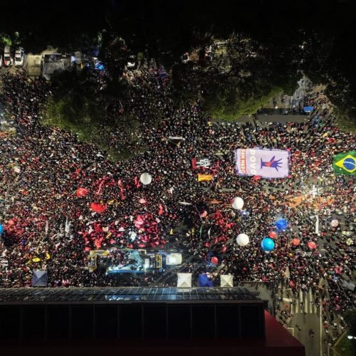 Manifestação da esquerda na Paulista supera adesão de ato pró-Bolsonaro de junho