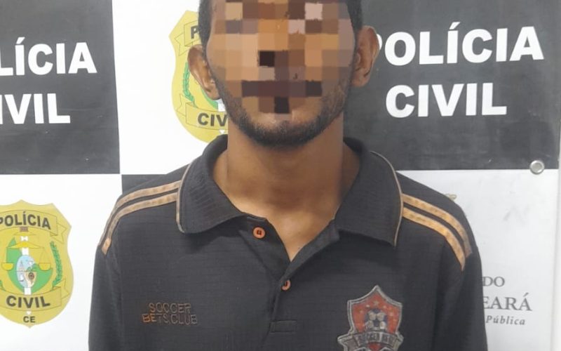 Membro de facção conhecido como Tizil é preso por diversos crimes em Pindoretama, no Ceará