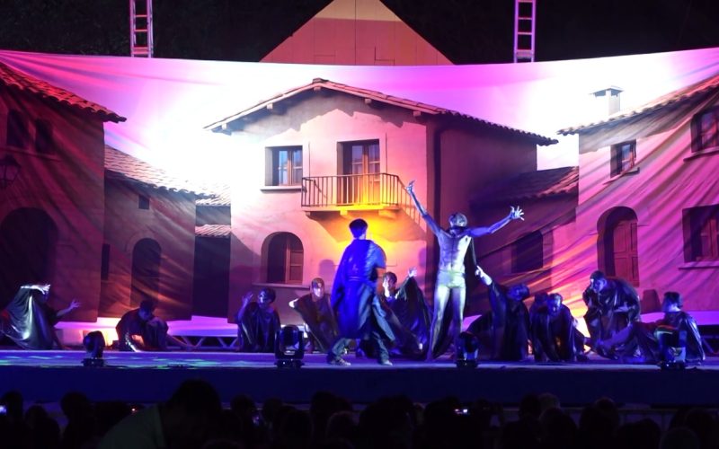 Espetáculo com mais de 300 atores emociona público em Canindé, na Festa de São Francisco