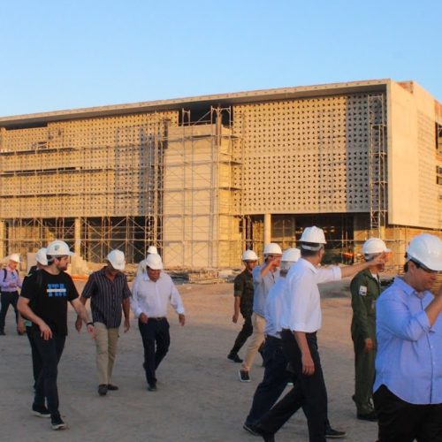 Obras do Campus do ITA, em Fortaleza, estão com cronograma avançado além do previsto, diz Etice