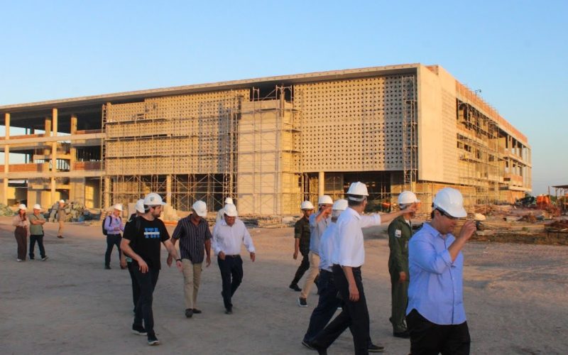Obras do Campus do ITA, em Fortaleza, estão com cronograma avançado além do previsto, diz Etice