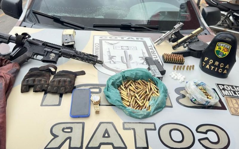 Dois criminosos morrem em confronto com a polícia durante operação em Boa Viagem/CE