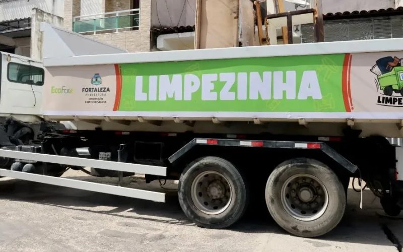 Caminhão Limpezinha faz coleta de materiais volumosos em bairros de Fortaleza; confira a rota