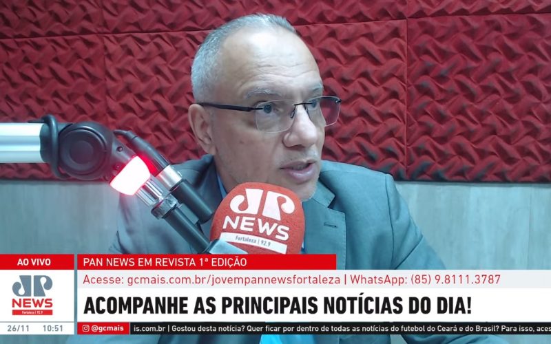 Secretário Roberto Sá destaca aumento de prisões e redução de crimes violentos no Ceará