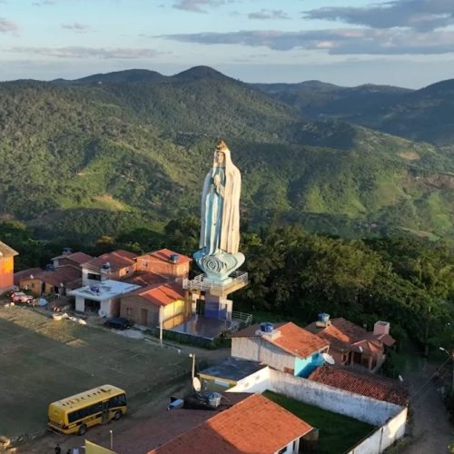 Guaramiranga: estátua de Nossa Senhora de Fátima entra na Rota do Turismo Religioso do Ceará