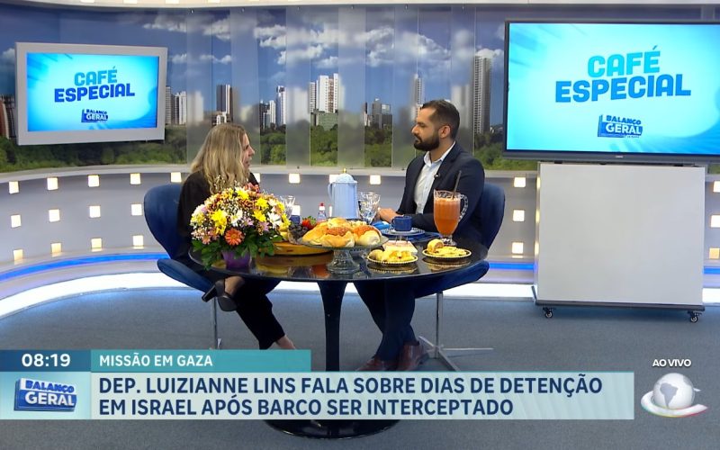 Israel está descumprindo várias leis do direito internacional, denuncia Luizianne Lins