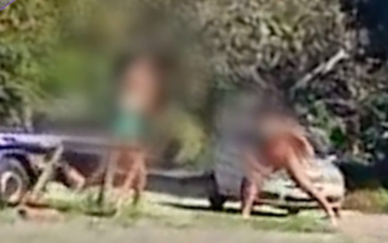 Vídeo flagra mulher trans tentando esfaquear outra durante briga na rua, em Fortaleza