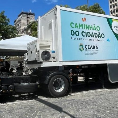 Nove cidades do Ceará recebem serviços do Caminhão do Cidadão na próxima semana; confira a lista