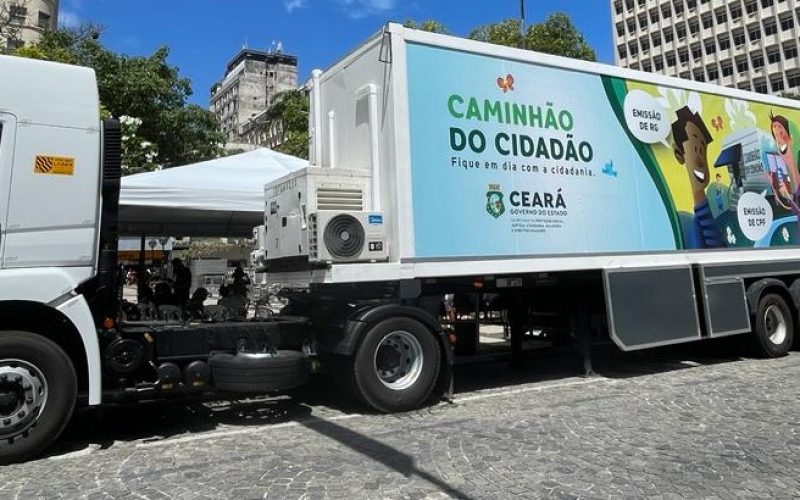 Nove cidades do Ceará recebem serviços do Caminhão do Cidadão na próxima semana; confira a lista
