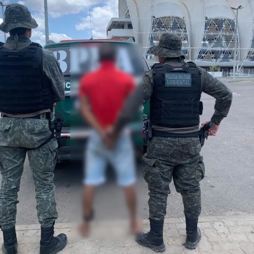 Homem com quatro passagens por furto é preso no Ceará após invadir e furtar residência
