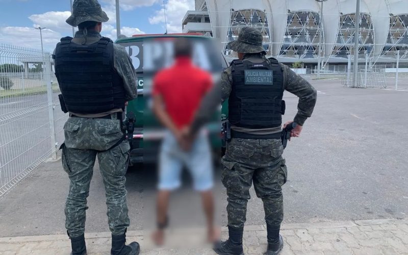 Homem com quatro passagens por furto é preso no Ceará após invadir e furtar residência