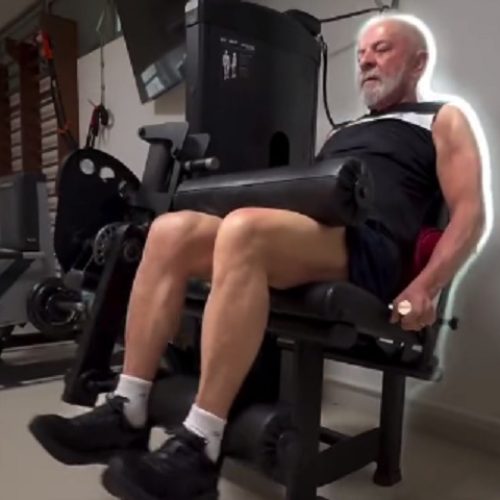 Lula publica vídeo malhando e clama que brasileiros se exercitem: “a partir de segunda-feira, mexa-se”