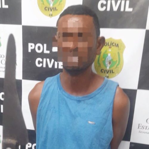 Homem é preso após tentar matar ex-mulher e vítima conseguir escapar, em Cascavel/CE