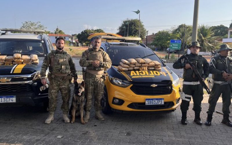 “Supermaconha”: homem é preso ao trafegar com 37 tabletes de skunk em Paracuru, no Ceará