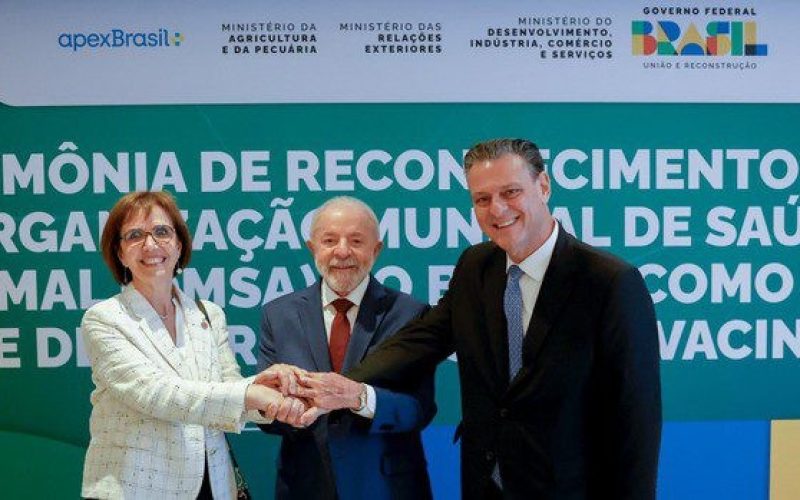 Brasil livre de febre aftosa eleva confiança dos parceiros, diz autoridade sanitária global