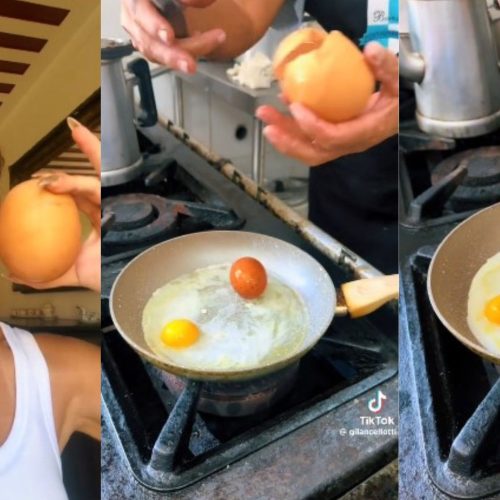 Giovanna Lancellotti surpreende ao encontrar ovo raro em galinheiro: ‘Do tamanho da minha mão’