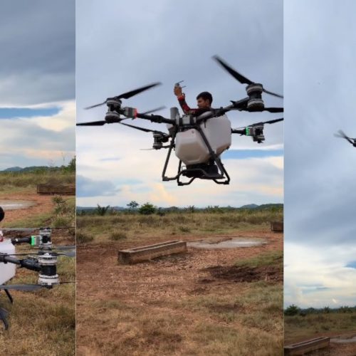 Homem que viralizou usando drone de R$ 300 mil como transporte em fazenda é denunciado
