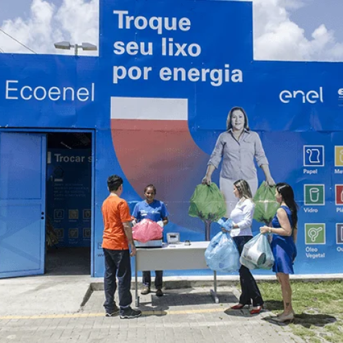 Ceará recicla quase 3 milhões de quilos de resíduos por meio do Ecoenel em 2025
