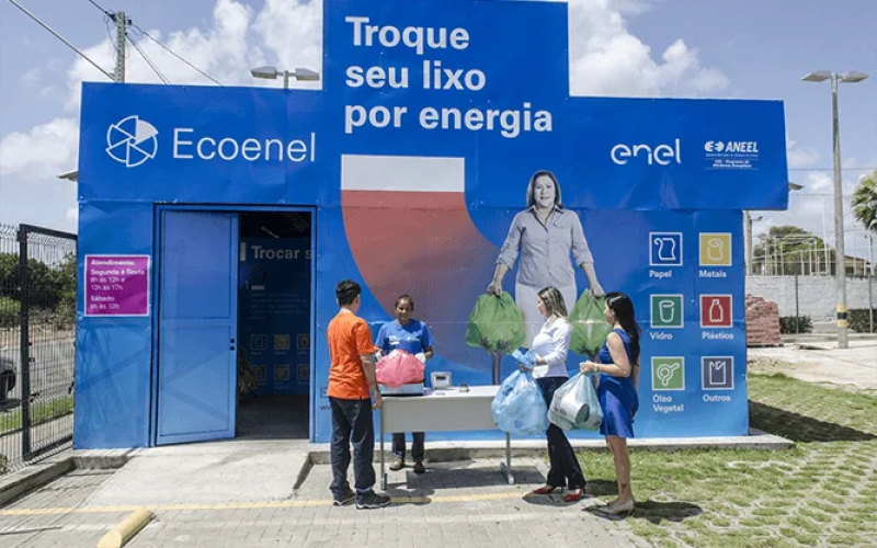 Ceará recicla quase 3 milhões de quilos de resíduos por meio do Ecoenel em 2025