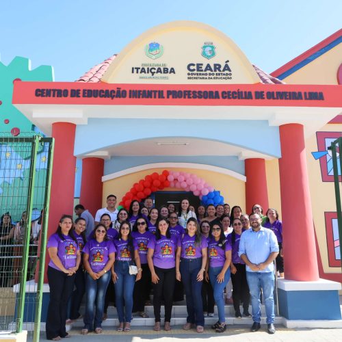 População de Itaiçaba recebe Centro de Educação Infantil e Areninha