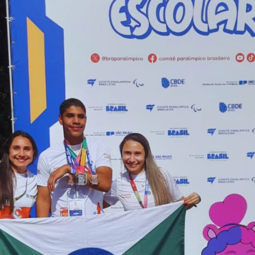 Delegação do Ceará finaliza o primeiro bloco com 26 medalhas nas Paralimpíadas Escolares