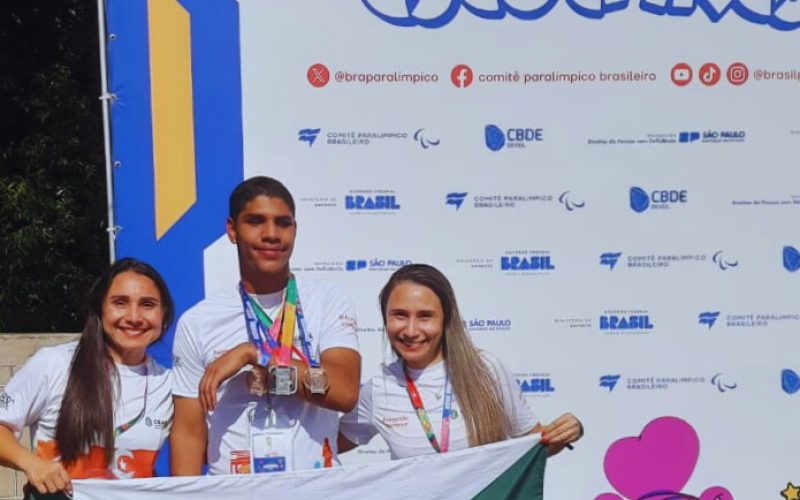 Delegação do Ceará finaliza o primeiro bloco com 26 medalhas nas Paralimpíadas Escolares