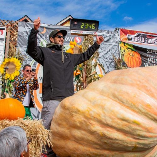 Engenheiro ganha R$ 115 mil por abóbora gigante em concurso