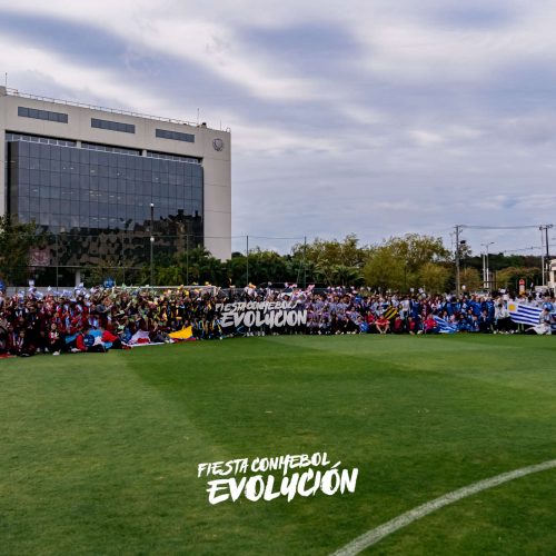 Sesporte marca presença na solenidade de abertura da 7ª edição da Festa Conmebol Evolução, no Paraguai