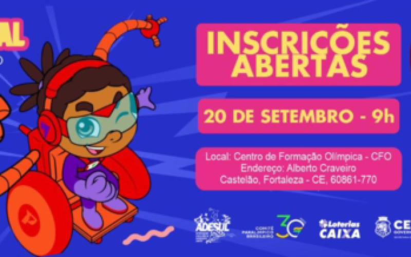 Sesporte abre as inscrições para o Festival Paralímpico