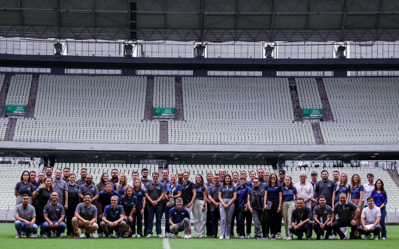Arena Castelão recebe primeira visita da FIFA após Fortaleza ser escolhida cidade-sede da Copa do Mundo Feminina da FIFA Brasil 2027™️