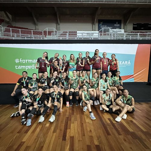 Definidos os campeões de voleibol e handebol dos Jogos Escolares do Ceará 2025