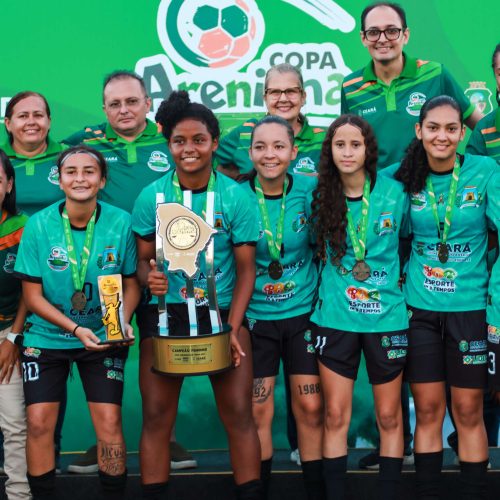 Fortaleza e Quixeramobim conquistam a Copa Areninha do Ceará 2025