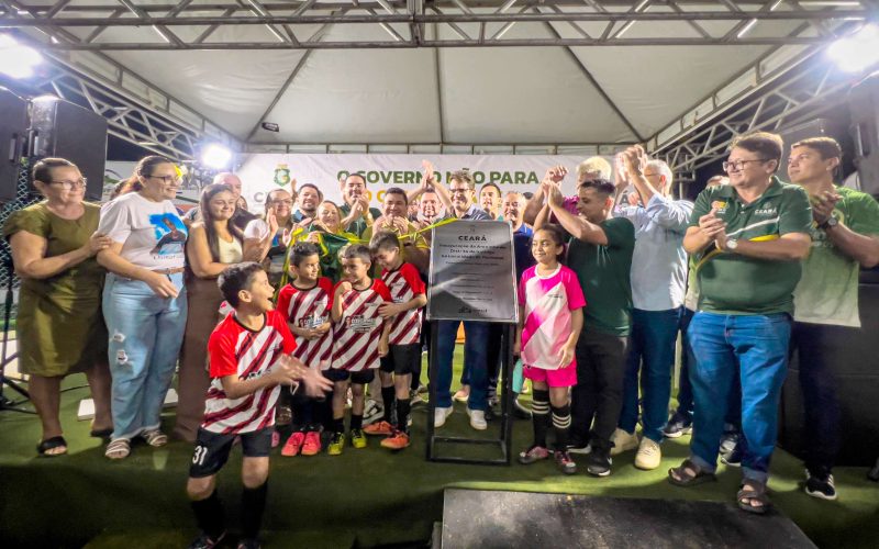 Governo do Ceará inaugura Areninha em Iratinga e fortalece o esporte e a cidadania em Itapajé
