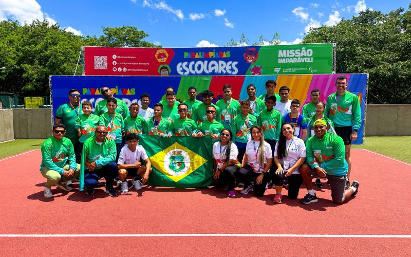Delegação do Ceará conquista 7 medalhas no primeiro dia de competição das Paralimpíadas Escolares