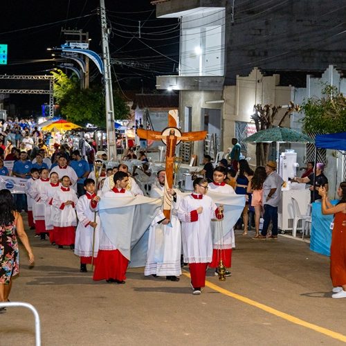 Terço dos Homens de Limoeiro participa da Romaria de Nossa Senhora da Saúde