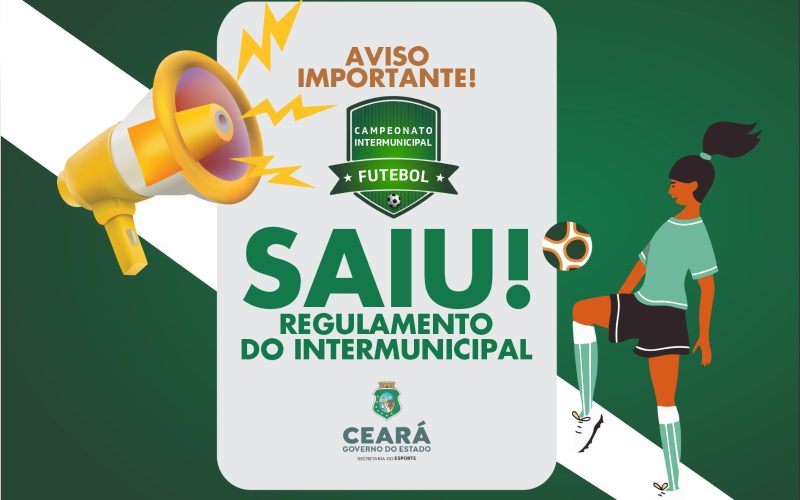 Sesporte divulga regulamento geral do Campeonato Intermunicipal de Futebol