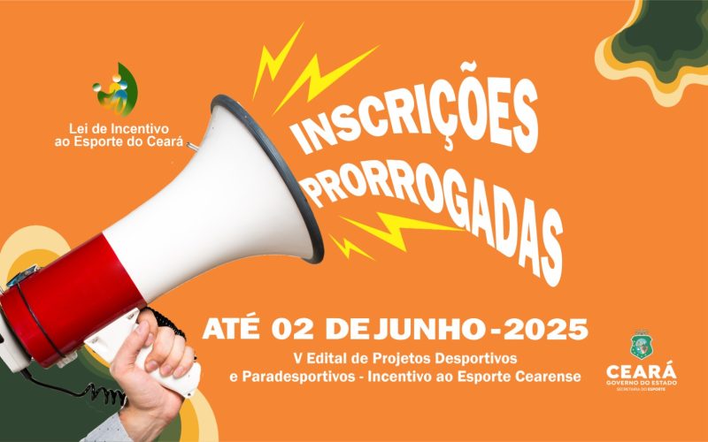 Sesporte prorroga as inscrições do V Edital da Lei de Incentivo ao Esporte