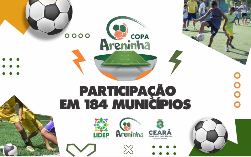 Copa Areninha do Ceará terá participação dos 184 municípios