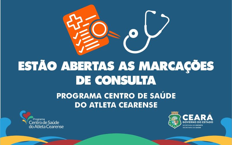 Centro de Saúde do Atleta Cearense está com agenda aberta para marcação de consultas em seus projetos