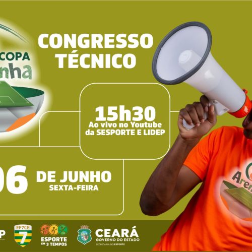 Sesporte realiza Congresso Técnico da Copa Areninha do Ceará