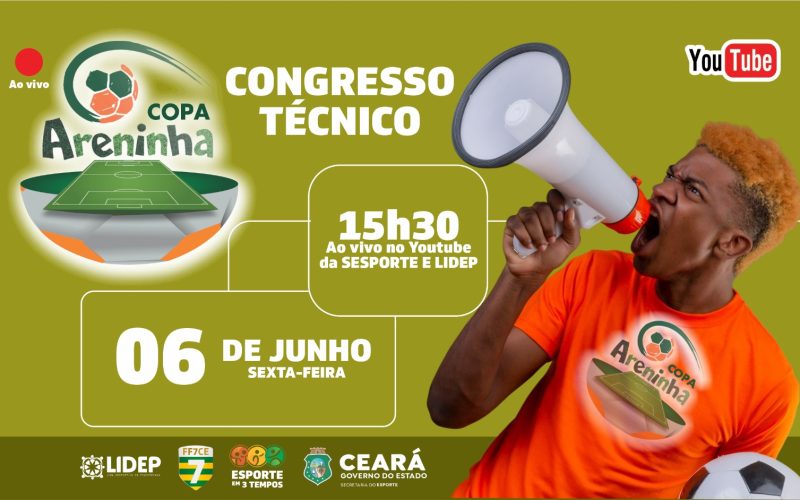 Sesporte realiza Congresso Técnico da Copa Areninha do Ceará