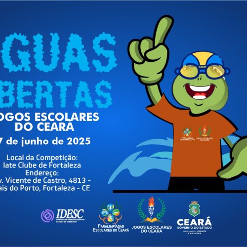 Sesporte realiza 1ª competição de Águas Abertas nos Jogos Escolares do Ceará, neste sábado (7)