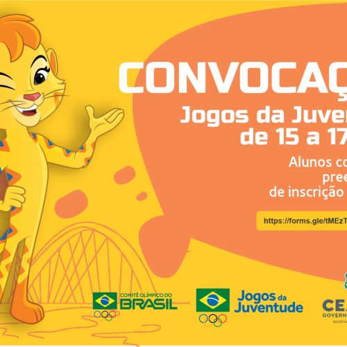 Sesporte divulga lista de convocação dos alunos-atletas de 15 a 17 anos e técnicos para os jogos da Juventude, em Brasília